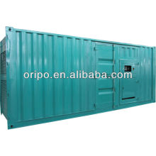 Grupo electrógeno diesel de contenedor insonorizado CUMMINS KTAA19-G5 525kva / 420kw con panel AMF